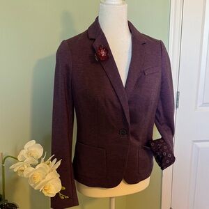 The Limited Plum Purple Blazer